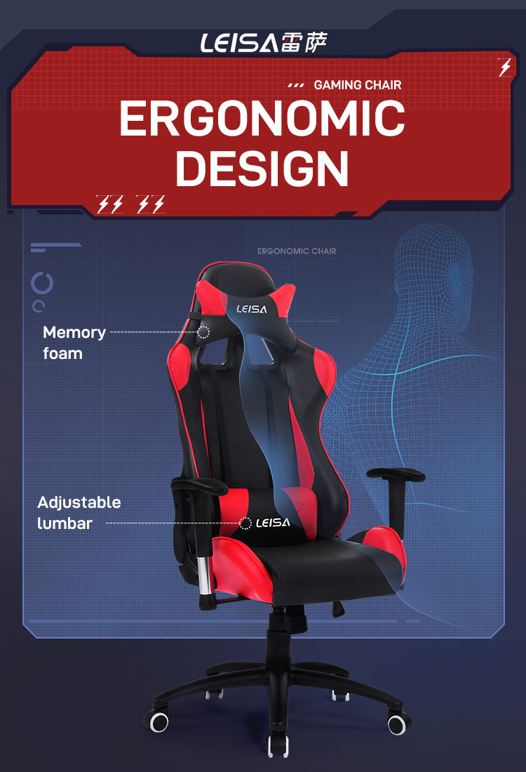 Customizable Ergonomic Office Gamer Chair Lumbar Support Computer Chair ...